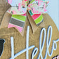 Flamingo Door Hanger