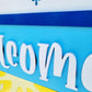 Welcome Lemon Door Hanger