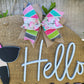 Flamingo Door Hanger