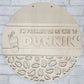 Dunkin' Door Hanger