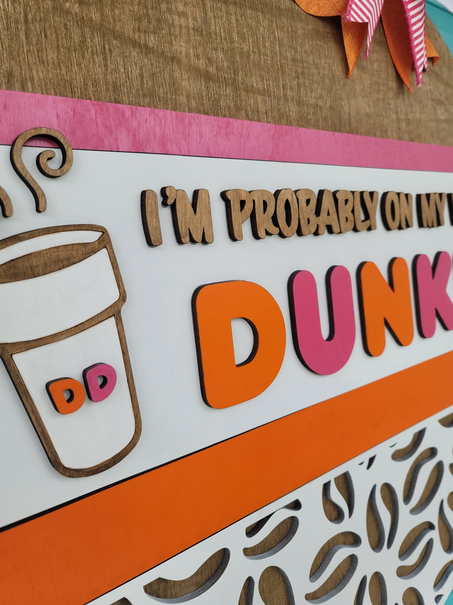 Dunkin' Door Hanger