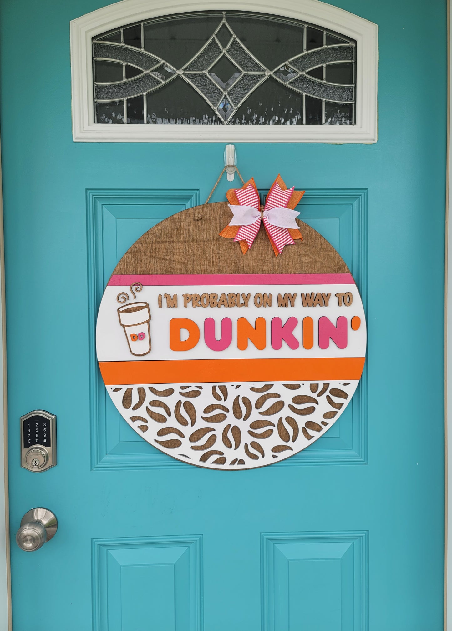 Dunkin' Door Hanger