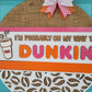 Dunkin' Door Hanger