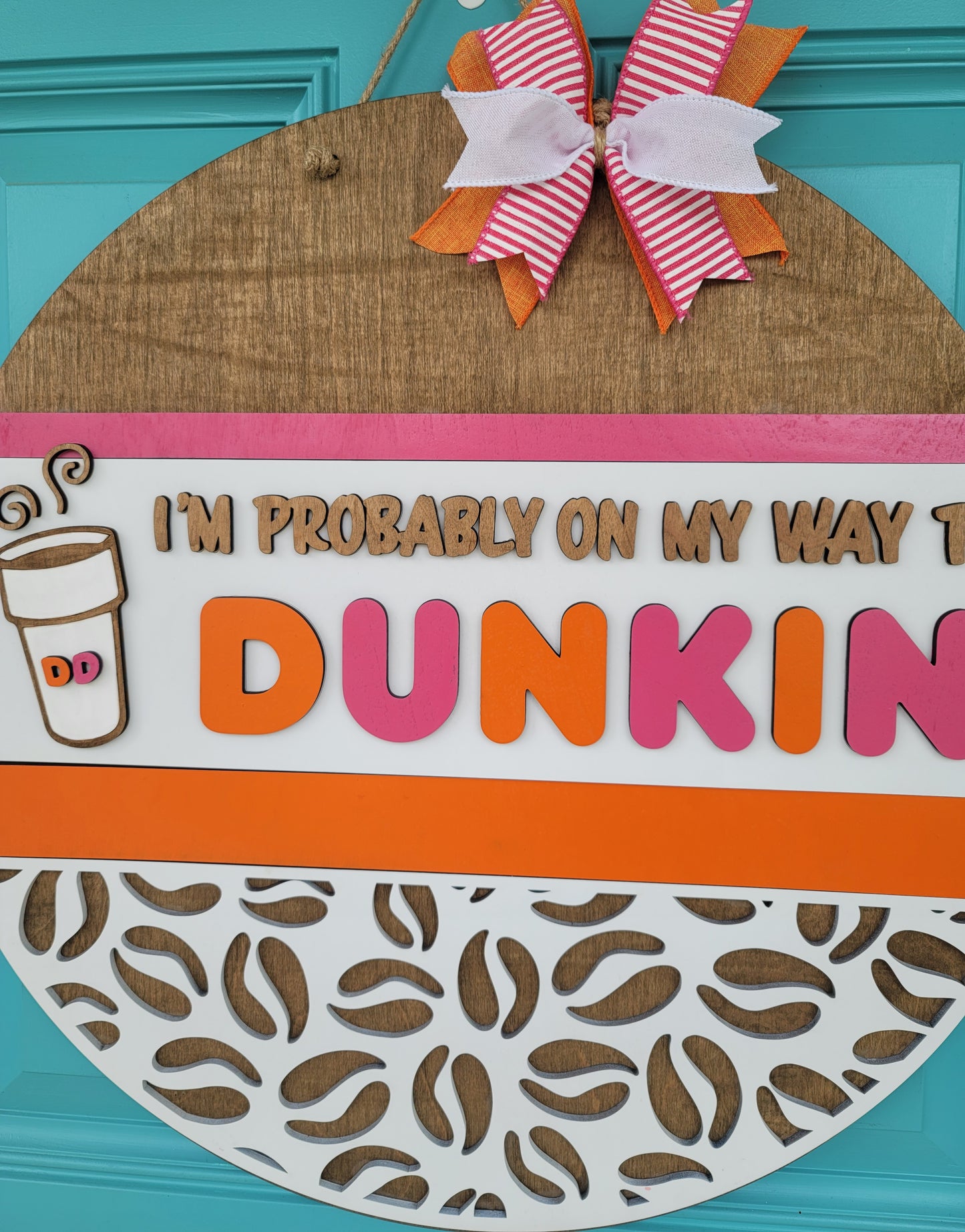 Dunkin' Door Hanger