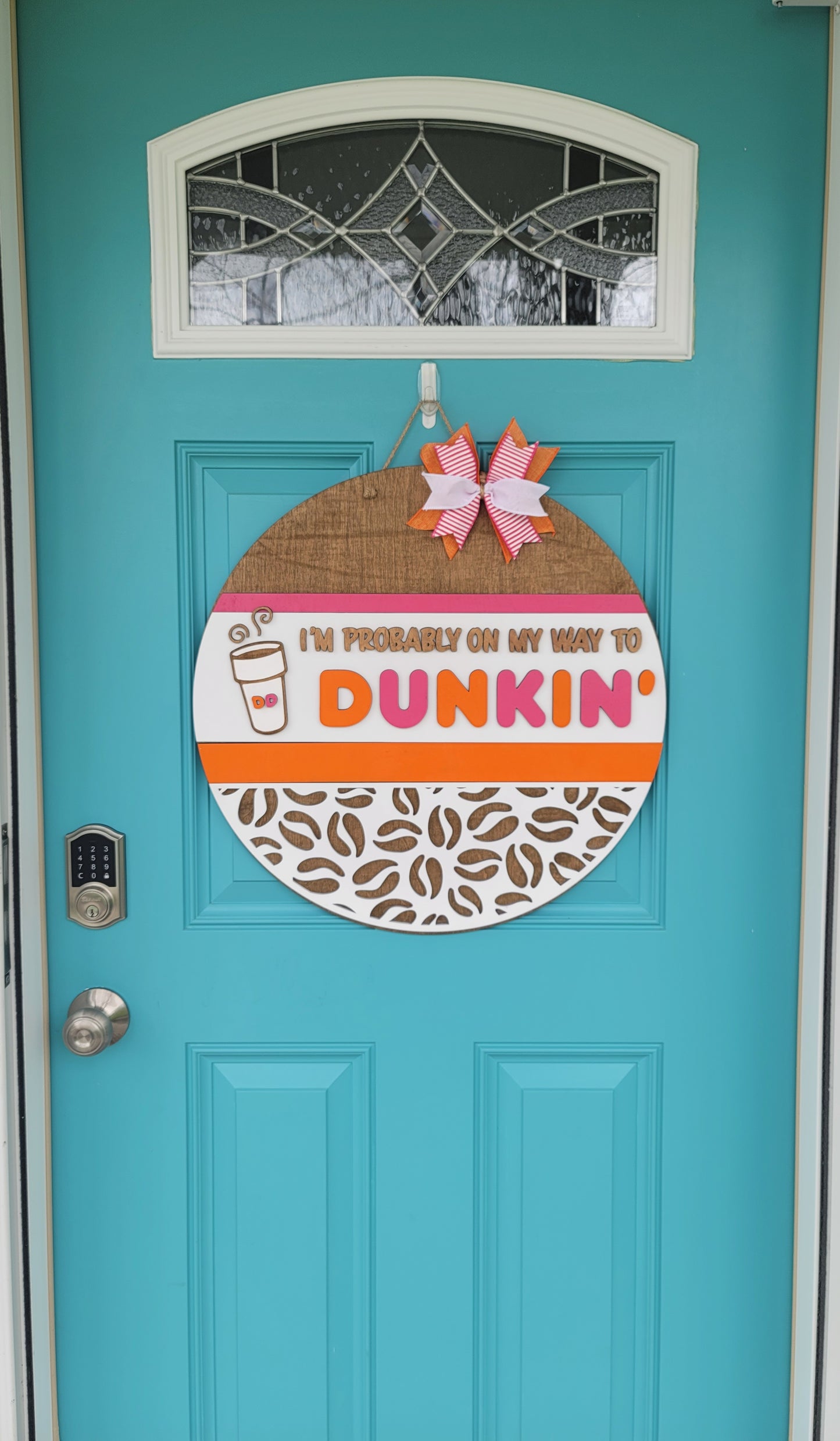 Dunkin' Door Hanger