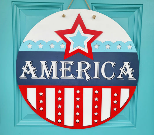 America Door Hanger