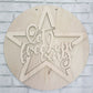 Let Freedom Ring Star Door Hanger