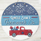 Uncle Sam's Firework Co. Door Hanger