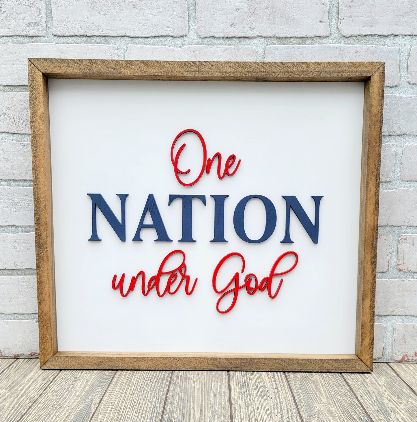 One Nation Under God Sign