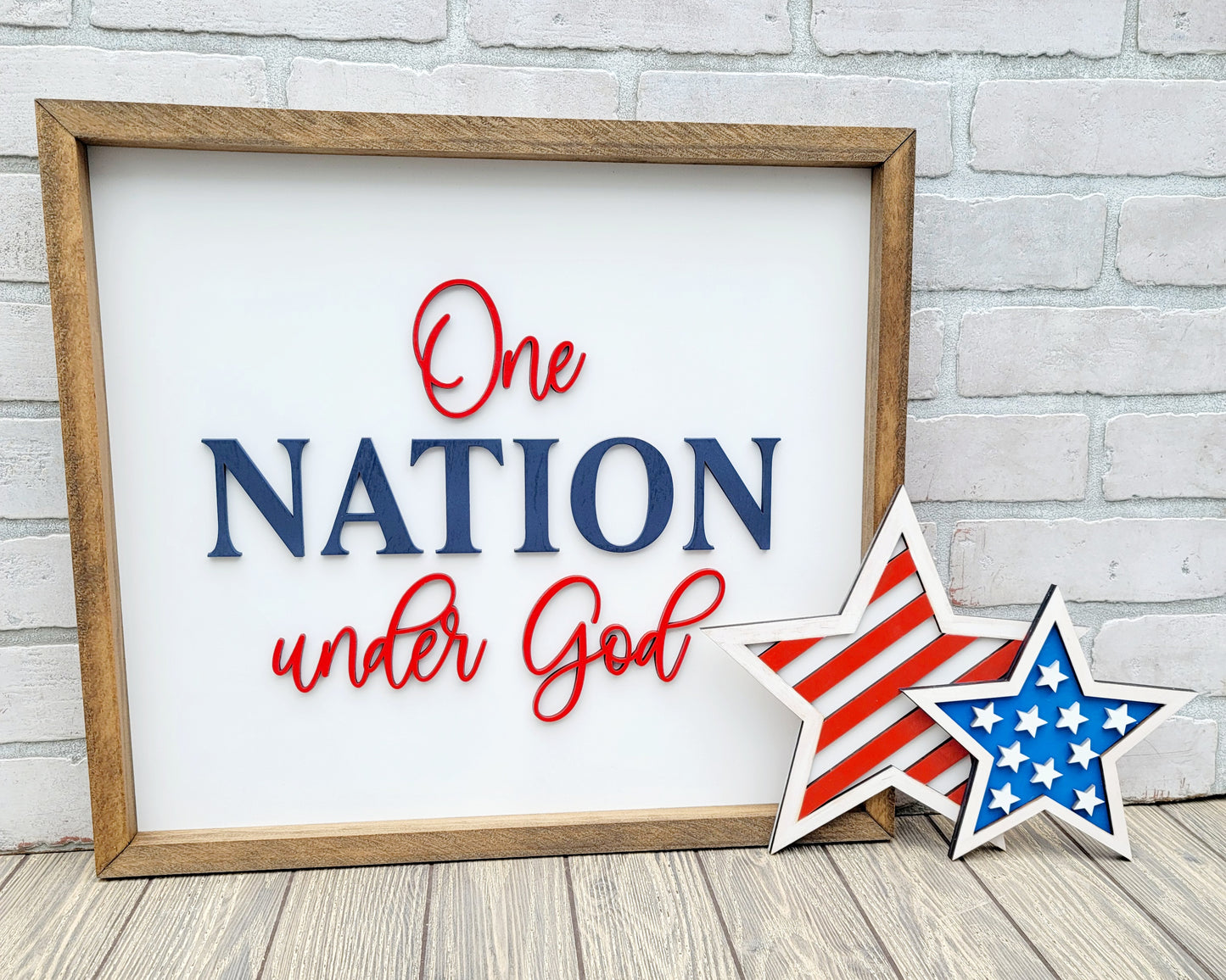 One Nation Under God Sign