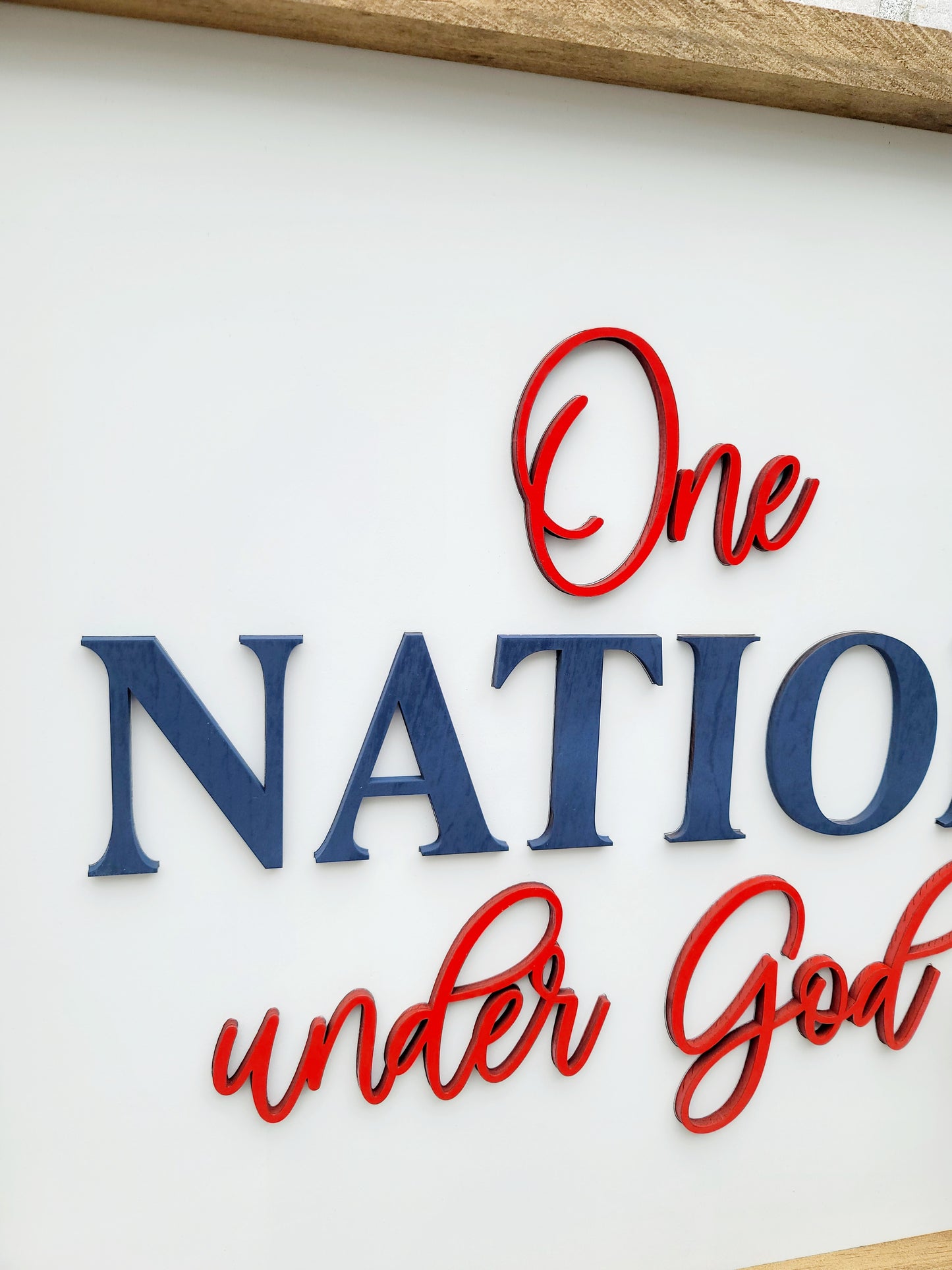 One Nation Under God Sign