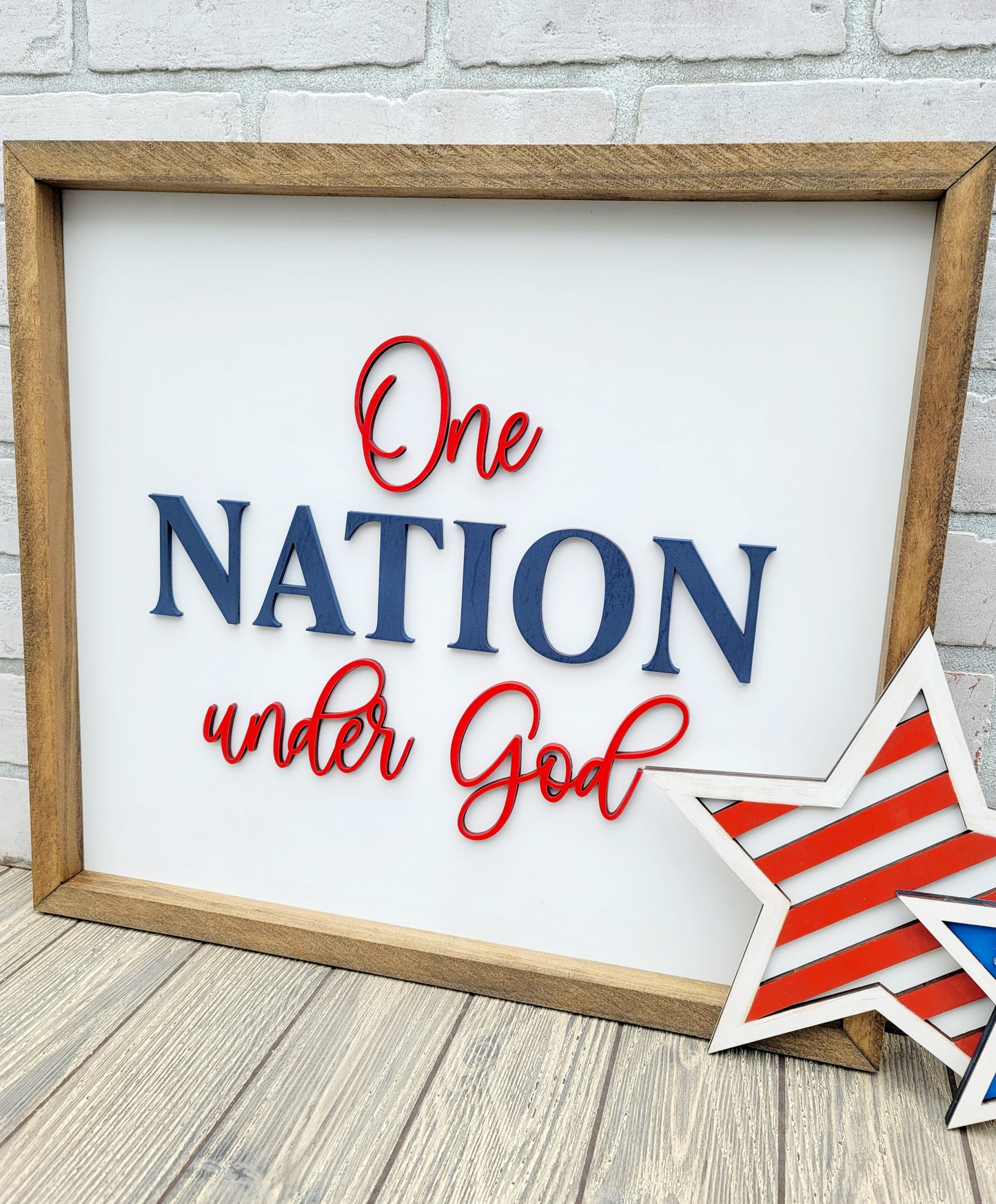 One Nation Under God Sign