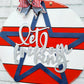Let Freedom Ring Star Door Hanger
