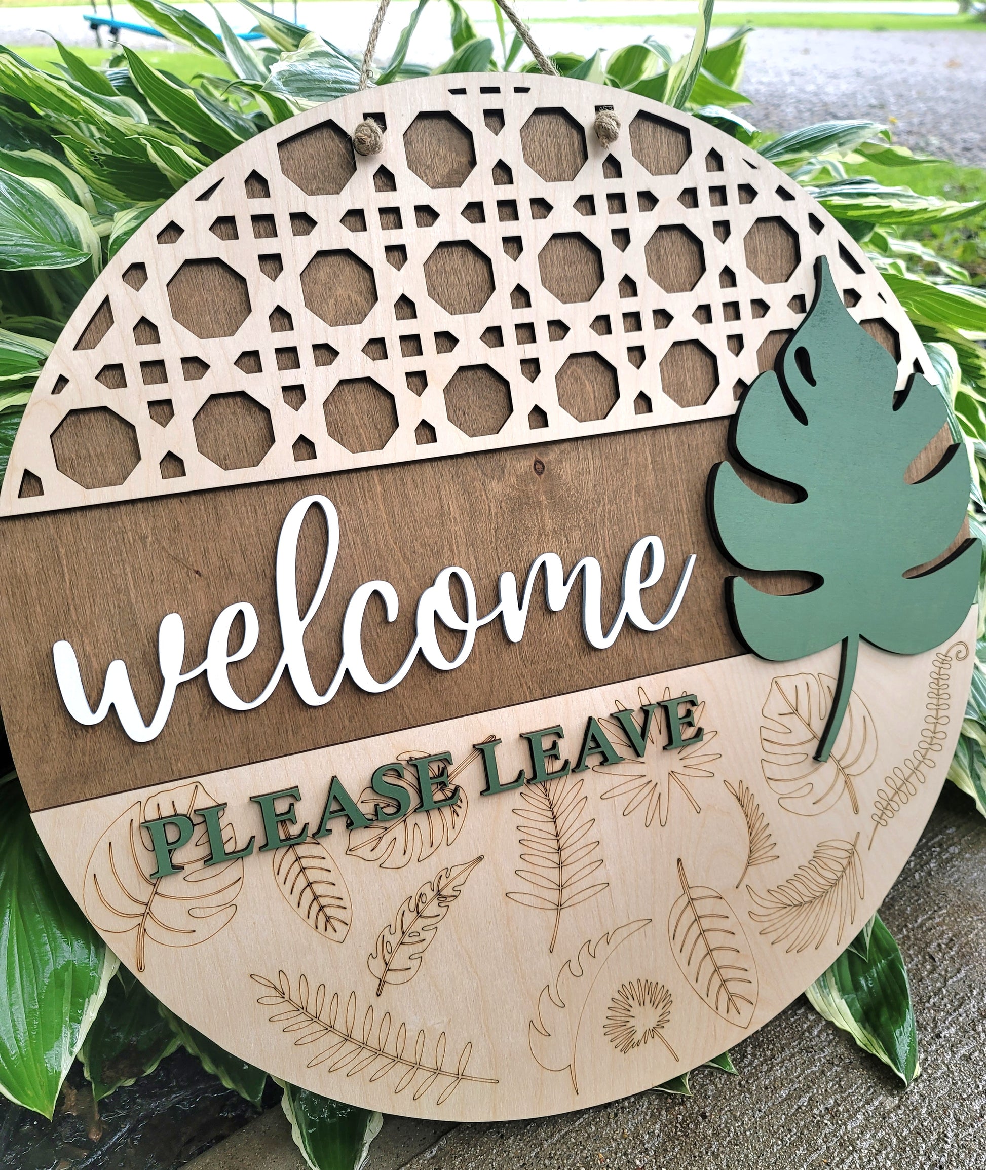 plant door hanger Plant Door Hanger DIY Blank