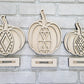 Boho Pumpkin Trio