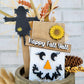 Scarecrow Tiered Tray Set