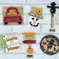 Scarecrow Tiered Tray Set
