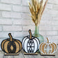 Boho Pumpkin Trio