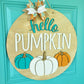 Hello Pumpkin Trio Door Hanger