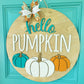 Hello Pumpkin Trio Door Hanger