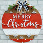 Classic Merry Christmas Door Hanger