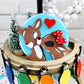 Rudolph the Red Nosed Reindeer Tiered Tray Set