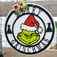 Merry Grinchmas Door Hanger