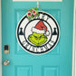 Merry Grinchmas Door Hanger