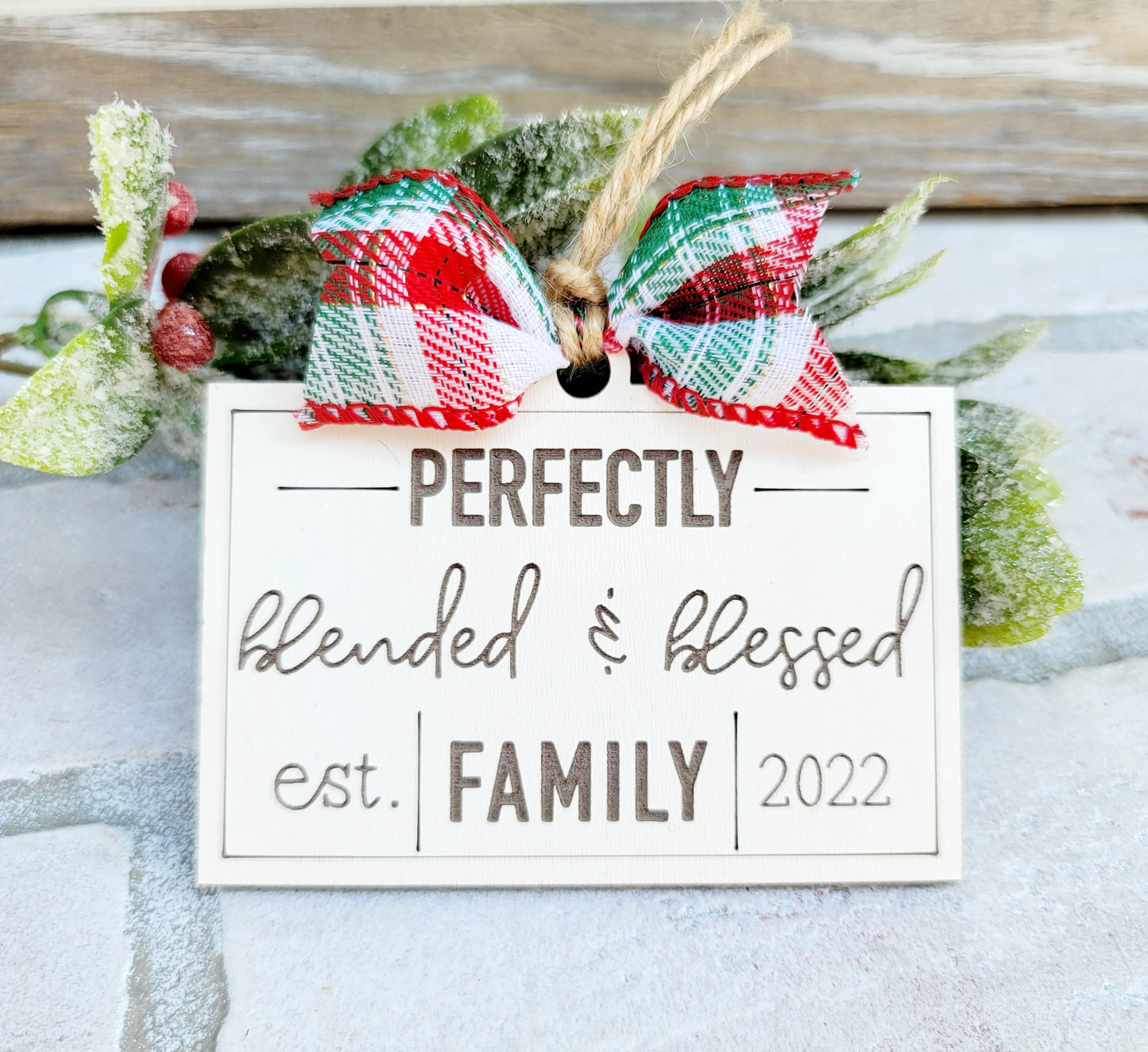 Blended Family Ornament