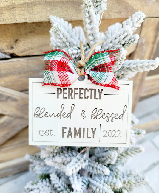 Blended Family Ornament