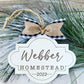 Last Name Homestead Ornament