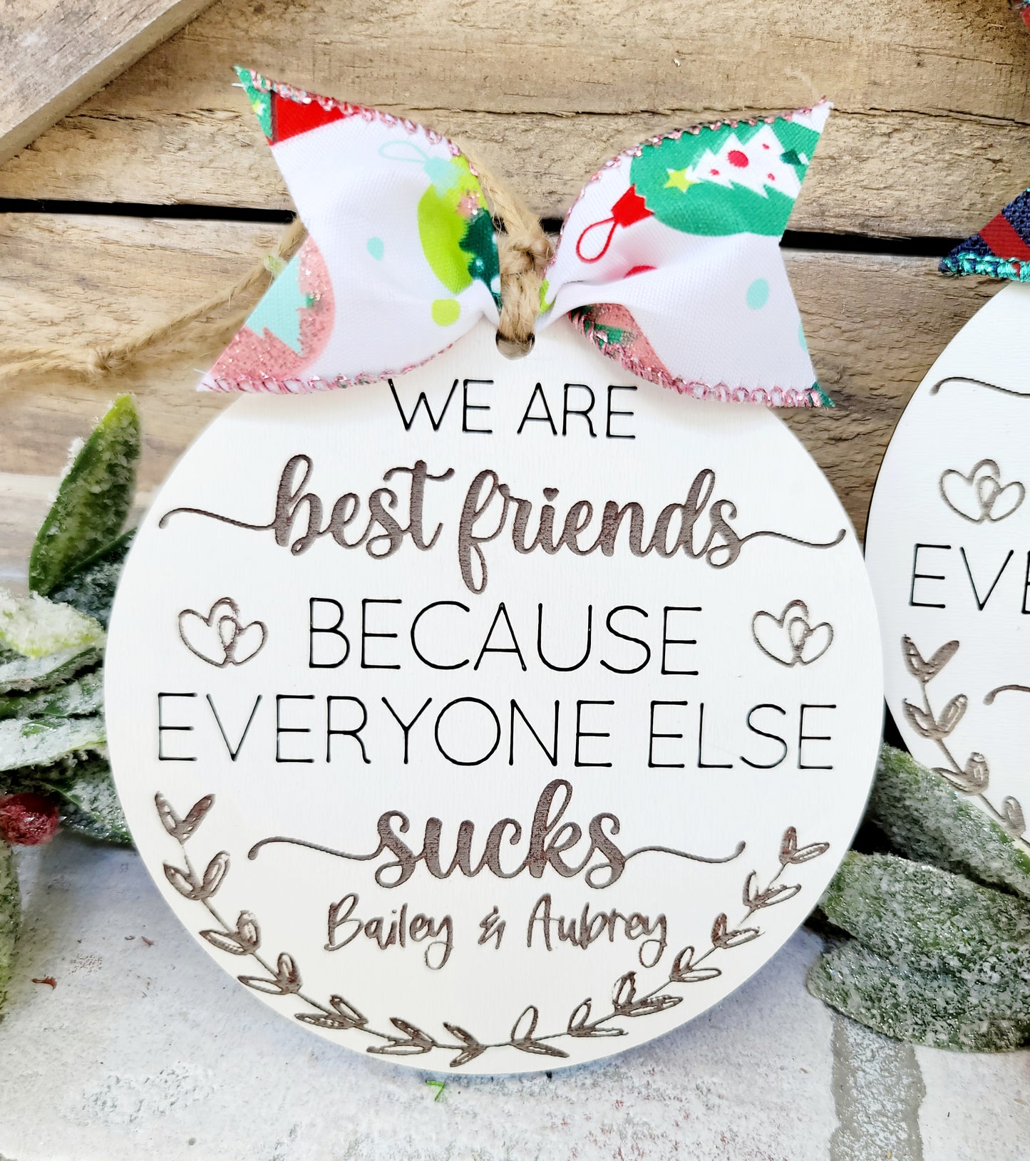 Best Friend Ornament