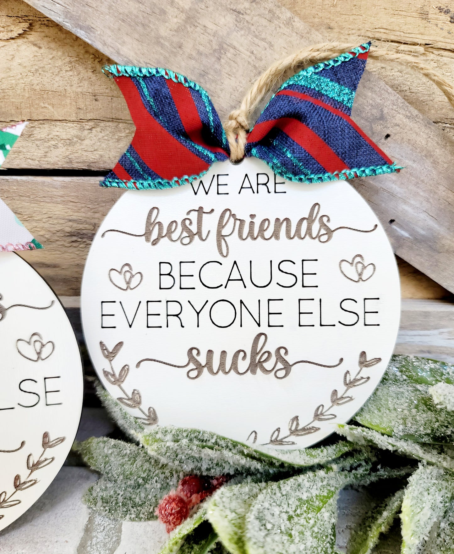 Best Friend Ornament