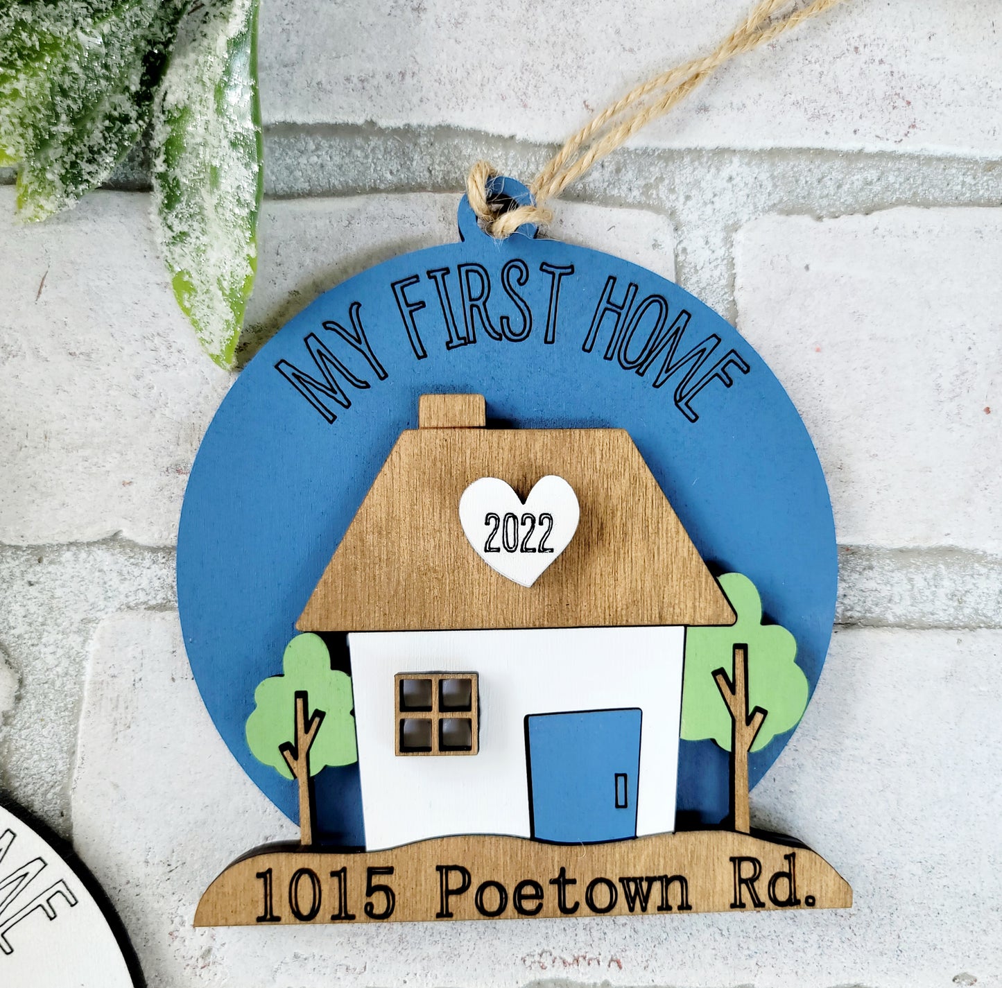 First Home, Our Home Or Home Sweet Home Ornament