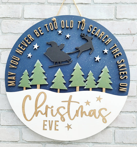 Search the Sky on Christmas Eve Door Hanger- wholesale