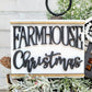 Farmhouse Christmas Tiered Tray Set