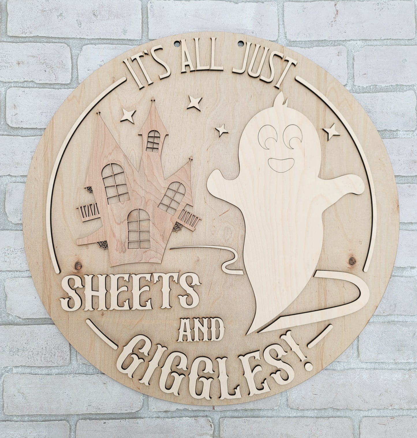 Sheets & Giggles Door Hanger