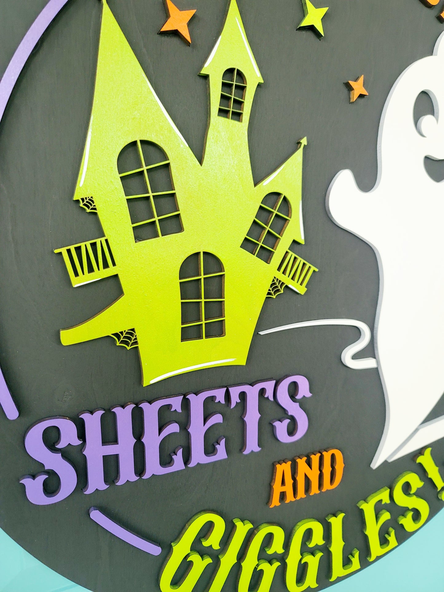 Sheets & Giggles Door Hanger