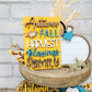 October Harvest Tiered Tray Set
