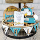 October Harvest Tiered Tray Set
