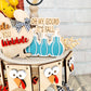 Turkey Tiered Tray Set