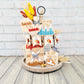 Turkey Tiered Tray Set