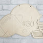 Football/Helmet Door Hanger