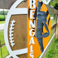 Football Player/Bengals Door Hanger
