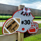 Football/Helmet Door Hanger
