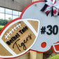 Football/Helmet Door Hanger