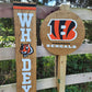 Bengals Door Hanger/Porch Leaner