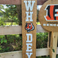 Bengals Door Hanger/Porch Leaner