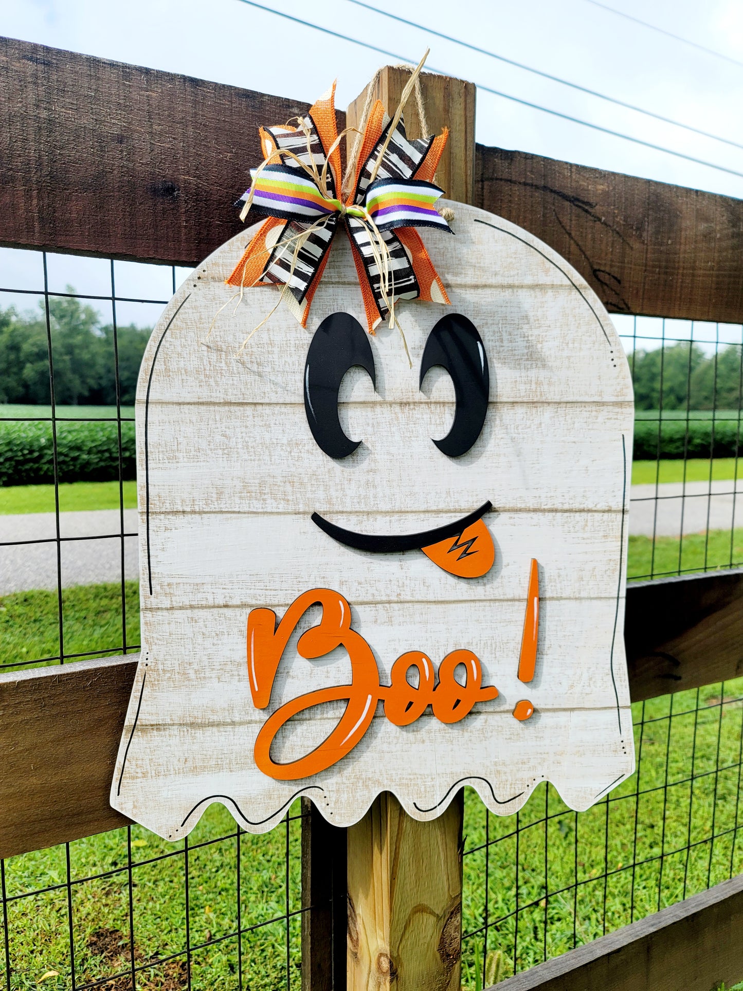 Halloween Ghost Boo Door Hanger