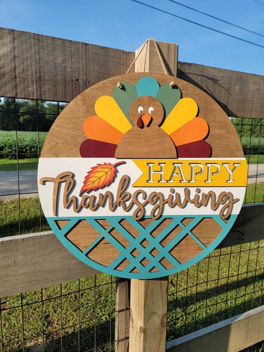 Thanksgiving Turkey Door Hanger-wholesale